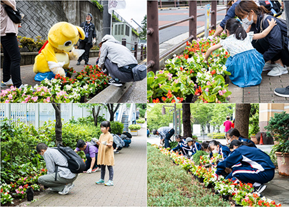 大崎のまちを美しく「第39回お花いっぱい大崎」が開催されました！